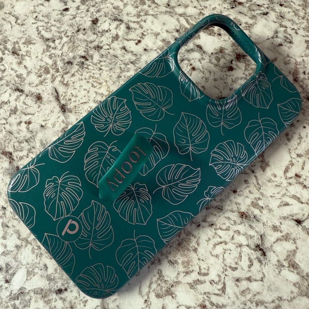 Loopy iPhone 14 Pro Max monstera Case